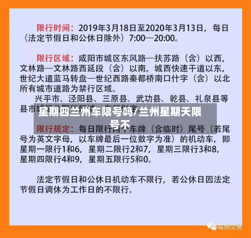 星期四兰州车限号吗/兰州星期天限号不