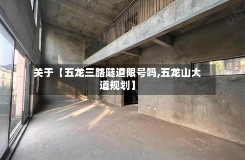 关于【五龙三路隧道限号吗,五龙山大道规划】