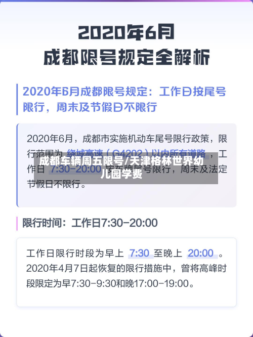成都车辆周五限号/天津格林世界幼儿园学费