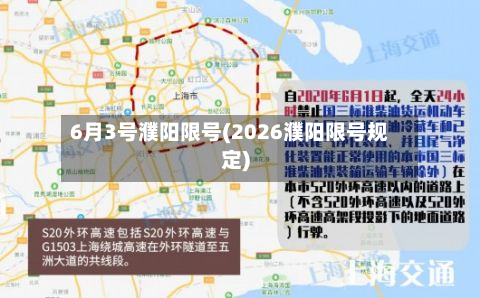 6月3号濮阳限号(2026濮阳限号规定)