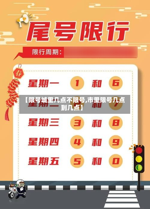 【限号城里几点不限号,市里限号几点到几点】