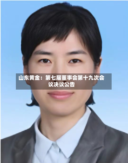 山东黄金：第七届董事会第十九次会议决议公告