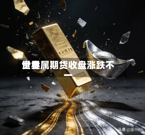 世界贵金属期货收盘涨跌不一-第2张图片