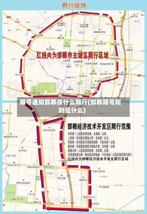 限号通知邯郸按什么限行(邯郸限号规则是什么)-第3张图片