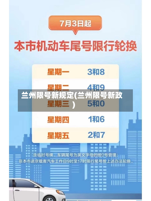 兰州限号新规定(兰州限号新政)-第2张图片