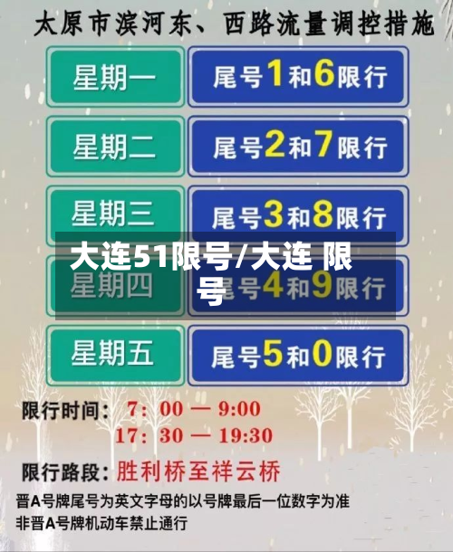 大连51限号/大连 限号-第2张图片