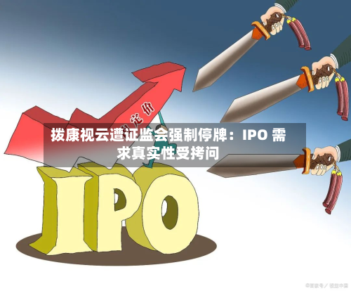 拨康视云遭证监会强制停牌:IPO 需求真实性受拷问-第2张图片