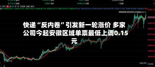 快递“反内卷”引发新一轮涨价 多家公司今起安徽区域单票最低上调0.15元-第2张图片
