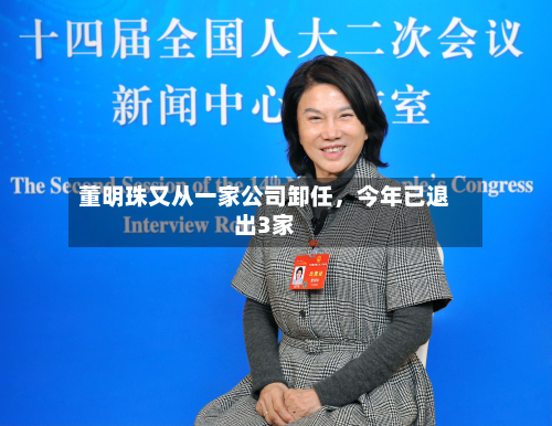 董明珠又从一家公司卸任	，今年已退出3家-第3张图片