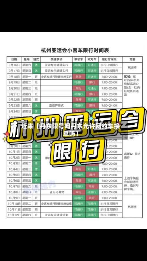 近来【丹东限号吗丹东允许网约车接单吗】-第3张图片