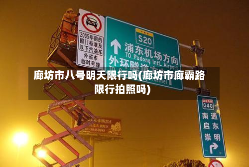 廊坊市八号明天限行吗(廊坊市廊霸路限行拍照吗)-第3张图片